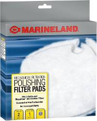 Marineland Mechanical Filtration Polishing Filter Pads - 2 pack (for use with Rite-Size T)
