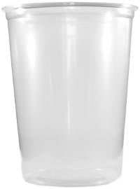 Plastic Deli Cups (32 oz. - 50 count sleeve) NO LIDS