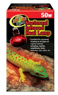 Zoo Med Nocturnal Infrared Heat Lamp (50 Watt)