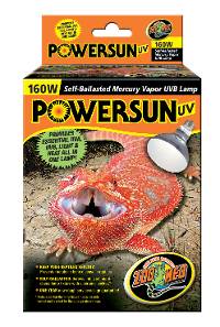 Zoo Med PowerSun UV Mercury Vapor Bulb (160 Watt)