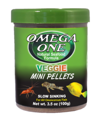 Omega One Sinking Mini Veggie Pellets (1.8 oz)
