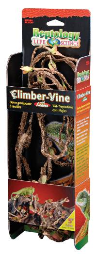 Penn-Plax Reptology Flexible Climbing Vine (5' long, 3/8" diameter) Brown